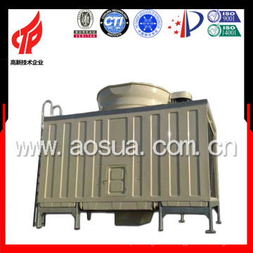 600T FRP low noise single fan cross flow box types of cooling tower